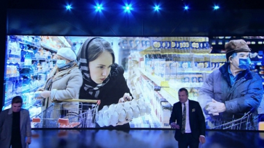 60 минут. Эфир от 16.12.2020 (18:40) Торговые сети стали продавать продукты без наценки после выступления Путина